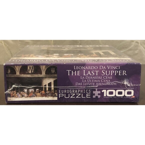 EuroGraphics The Last Supper Jigsaw Puzzle 1000pc Leonardo Da Vinci Art NEW - Picture 6 of 6